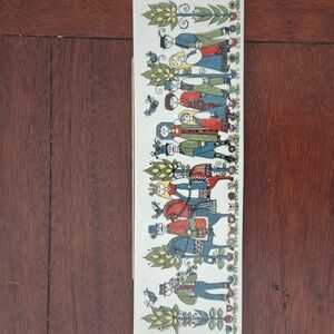 Turi Figgjo Flint Rare Colorful Folk Art  Ceramic Wall Plaque with top hanger.